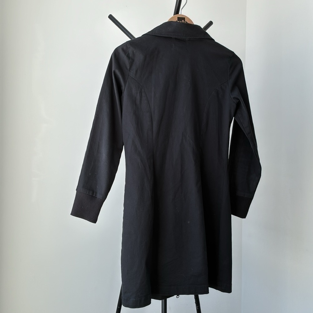 ADIDAS Full Length Jacket | Black/Gold | Women’s Small | Fitted - Picture 8 of 11